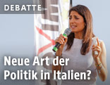 Die designierte Bürgermeisterin von Rom, Virginia Raggi
