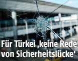 Schäden am Flughafen in Ankara