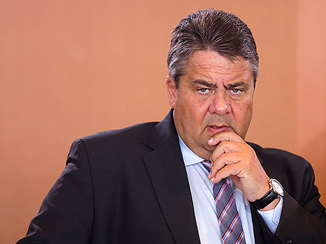 © APA/AP/Markus Schreiber Deutscher Wirtschaftsminister Sigmar Gabriel