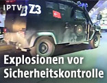 Einsatzwagen am Flughafen