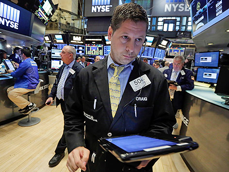© APA/AP/Richard Drew Trader an der New Yorker Börse