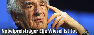 Holocaust-Überlebender und Nobelpreisträger Elie Wiesel