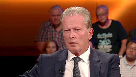 Vizekanzler Mitterlehner (ÖVP) in der ORF-Sendung "Im Zentrum"
