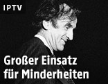 Holocaust-Überlebender und Nobelpreisträger Elie Wiesel