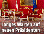 Maria-Theresien-Zimmer in der Pr&auml;sidentschaftskanzlei in der Wiener Hofburg