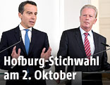 Bundeskanzler Kern und Vizekanzler Mitterlehner
