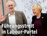 Jeremy Corbyn und Angela Eagle
