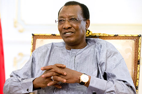 © AP/Andrew Harnik Der Präsident des Tschad, Idriss Deby