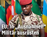 Tschadischer Soldat