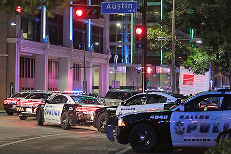 Polizei in Dallas