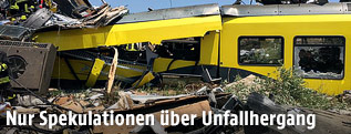 Verungl&uuml;ckter Zug