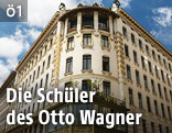 Gebäude entworfen von Architekt Otto Wagner