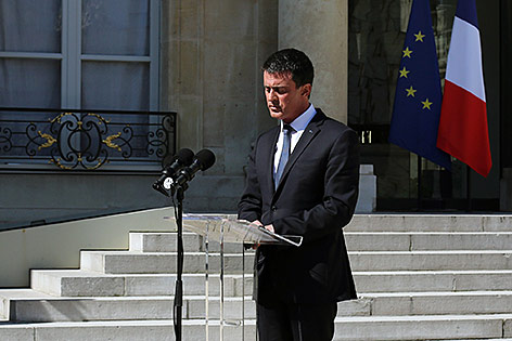 Frankreichs Premier Manuel Valls