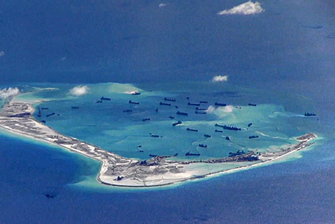 © Reuters/U.S. Navy Spratly-Inseln