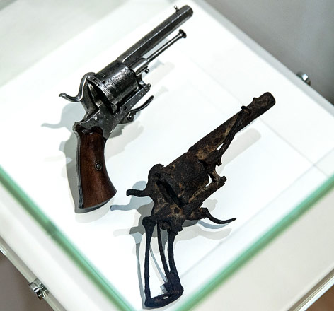 Waffe, mit der sich Van Gogh erschossen hat