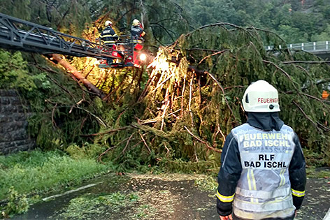 © APA/FF Bad Ischl Feuerwehreinsatz in Bad Ischl