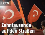 Türkische Demonstranten