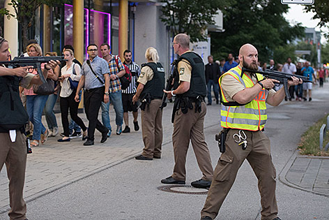 Polizisten in München