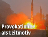 Raketenstart in Nordkorea
