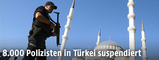 Türkischer Polizist in Istanbul