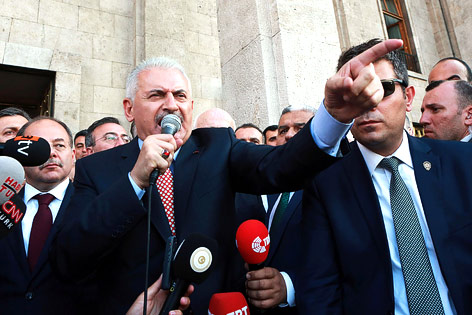 © APA/AFP/Adem Altan Türkischer Premier Yildirim