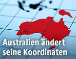 Karte von Australien