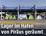 Fl&uuml;chtlingslager in Pir&auml;us