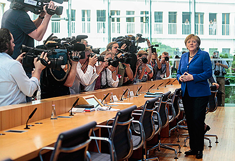 © APA/AFP/Markus Schreiber Angela Merkel, deutsche Kanzlerin