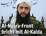Der Anführer der syrischen Al-Nusra-Front, Abu Mohammed al-Dschaulani
