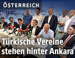 &Ouml;sterreichisch-T&uuml;rkische Demokratieplattform w&auml;hrend der Pressekonferenz