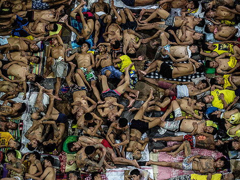 © APA/AFP/Noel Celis Gefängnis in Manila
