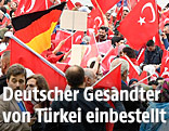 Demonstraton von Erdogan-Anhängern in Köln