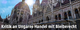 Ungarisches Parlament in Budapest