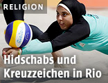 Beachvolleyballerin Doaa Elghobashy (EGY)
