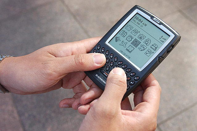 © AP/Justin Sullivan Blackberry