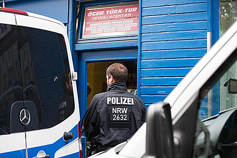 © APA/dpa/Marcel Kusch Razzia im deutschen Bundesland Nordrhein-Westfalen
