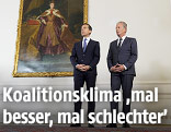 Christian Kern und Reinhold Mitterlehner