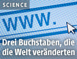www. und Curser auf Bildschirm