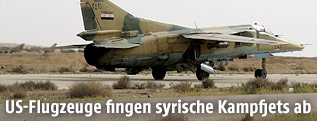 Syrischer Kampfjet