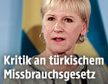 Schwedische Aussenministerin Margot Wallström