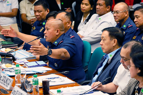 © APA/AP/Bullit Marquez Der Polizeichef der Philippinen, Ronald Dela Rosa
