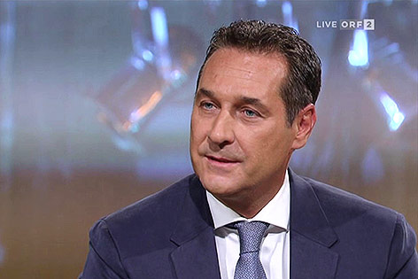 © ORF FPÖ-Chef Heinz-Christian Strache