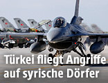 F16-Jets der türkischen Luftwaffe