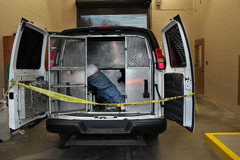 © Georgia Bureau of Investigation Gefangenentransport