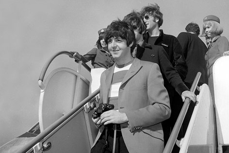 © AP Eindrücke vom Beatles Konzert im Candlestick Park, San Francisco