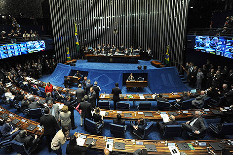 Plenarsaal des brasilianischen Senats