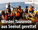 Fl&uuml;chtlinge in Seenot