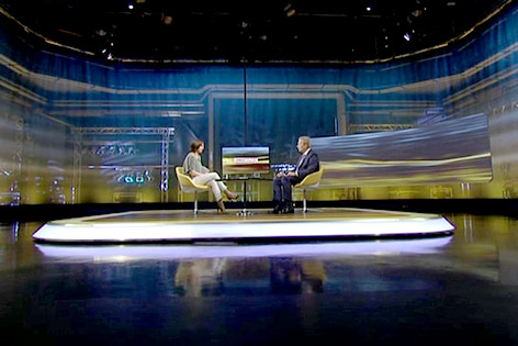 © ORF Eindrücke vom Sommergespräch mit Vizekanzler Reinhold Mitterlehner