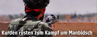 Kurdischer Kämpfer