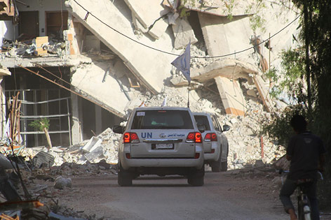 UNO-Hilfe in Syrien
